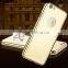 With Tempered Glass Screen Protective 360 Degree Hybrid Hard PC Cell Phone Case Luxury Glossy Case for iPhone