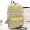 2016 Hot new products Solid Color School backpack/laptop backpack
