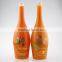 New design champagne bottle spray liquor bottle black red liquor bottle