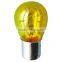 yellow motorcycle turn light BA15S S25 Amber