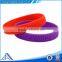 fashion bracelet silicone debossed logo