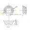 30mm diameter Borosilicate Led Glass Lens for Spotlight