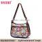 vivisecret 2015 new design teen handbags with flower on the front of handbag