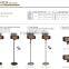 2000W Infrared Electric Quartz Heater Wall Mounted CE,CB,GS,EMC,RoHS Certification Room Heater