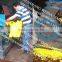 plastic bag breaking to granulates rubber helix crushing machine