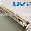 High quality quartz twin tube elliptical aluminium reflector and clamp for IR lamp