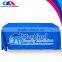 custom trade show royal navy blue tablecloth