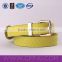 Skinny design down yellow women belt in GuangDong