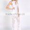 Sexy Women White Lace Sexy Perspective Dovetail skirt long Dress lingerie
