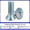 High quality Alloy Steel Hex Socket Flat Head Screw DIN7991