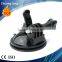 Sticky suction cup rotating camera mount with 1/4'' camera head adapter
