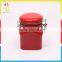 Normally design cheap ceramic colorful seal jar for promotional