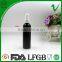 Boston round empty clear 120ml spray PET bottle for perfume packaging