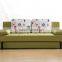 Factory supply modern design red fabric price of sofa cum bed