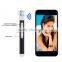 All-in-one Handheld Monopod With Built-in Shutter Control , Zoom Buttons And Stretchable Tripod For iPhone/Android Phones