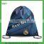 Custom Polyester Draw String Bag, for promotion and gift