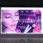 2017 hot sale acrylic led slim light box/ led display board