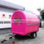 2017 minggu new model food trucks food vending trailer electric mobile food cart/broasted chicken machine