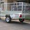 Hot Sales!!!2016 New Type Galvanized Sheet Floor And Side Panel 7x4ft Caged Box Trailer