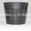 Plastic black net pot basket pot