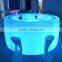 Illuminated Led Bar Furniture/multicolor Change Led Bar Table/led Round Bar Counter