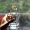 Lead free unique shape glass mug Lead free transparent glass mug