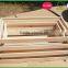 eco friendly cheap unfinished pine wood wooden slat box wholesale,wooden slat box for sale