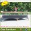 Garden oblong teak wood 12 seater dining table outdoor furniture