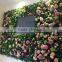 Artificial flower backdrop