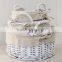 white wicker Basket Product Type Baby Shower Gifts used Small Wicker shower basket