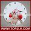 30 cm glass wall clock DIY sublimation photo printing clock