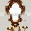 French polyresin hanging candle holder for home decorative wall mounted light