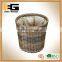 Round Shaped PE Rattan Hand Woven Flowerpot/Tray/Storage