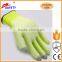 15 gauge Polyester PU Hand Phone Touch Screen Gloves