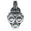 3X Cree XM-L2 led 3800 lumen diving powerful led flashlight