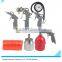 5pc Spray Gun Set Heavy Duty Trigger Control Air Release Lever Tools DIY