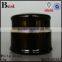 10g 20g 30g 50g metal cosmetic aluminum jar custom black green purple silver red color glass cream jar