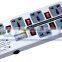 S10238 Power Strip Surge Protector 6 Outlets 6ft Extension Cord socket