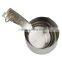Wholesale OEM color 4 pcs measuring spoon set,stainless steel measuring spoon,coffee measuring spoon