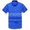 Custom Made High Quality Men's Short Sleeved Cotton Business Dress Shirts