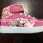 Non-brand kids high top shoes child light weight sneakers stock liquidation