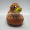 wholesale promotional orange rubber duck , promo orange bath duck with logo imprint