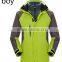 2017 Custom printing men outdoor sports waterproof Breathable 3-in-1winter jackets