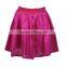 High quality kids elastic waist band red baby girl tutu skirt in wholesale