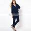 2017 Fashion long sleeve fomal women jumpsuit for wholesale