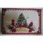 christmas jacquard door mat, christmas home textile