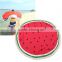 Hot sale cotton printed round beach watermelon blanket