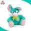black rabbit plush stuffed toys rabbit wholesale electronic rabbit toy