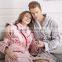 100% POLYESTER WOMEN'S THERMAL CORAL FLEECE BATHROBE