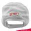 Good quality custom made embroidered pattern baseball caps white running sprot cap